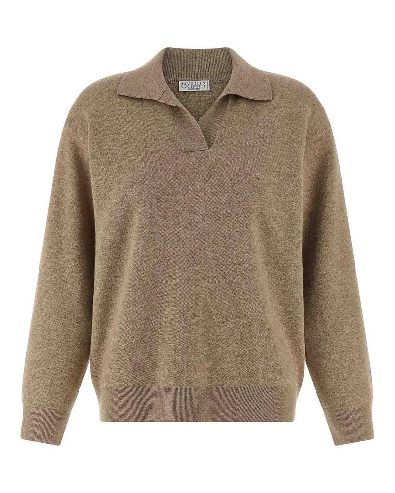 Brunello Cucinelli Poloshirt - Beige Beige