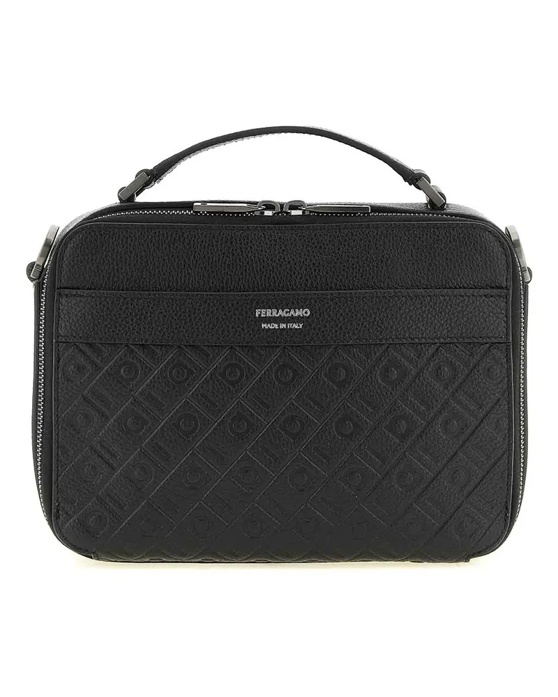 Ferragamo Umhängetasche - Schwarz Schwarz