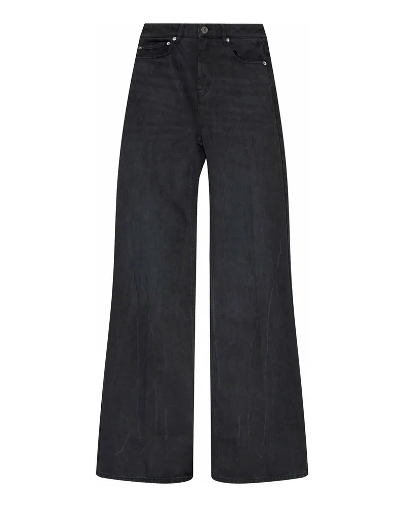 AMI Paris Bootcut Jeans - Schwarz Schwarz