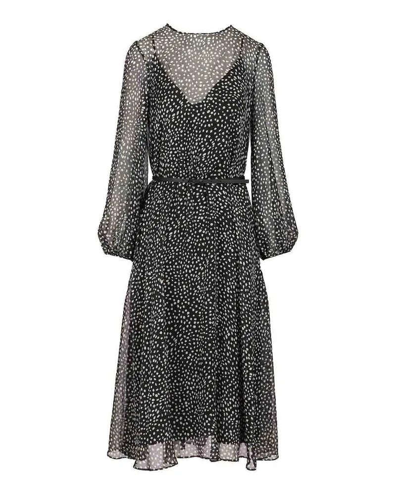 Max Mara Maxikleid - Schwarz Schwarz