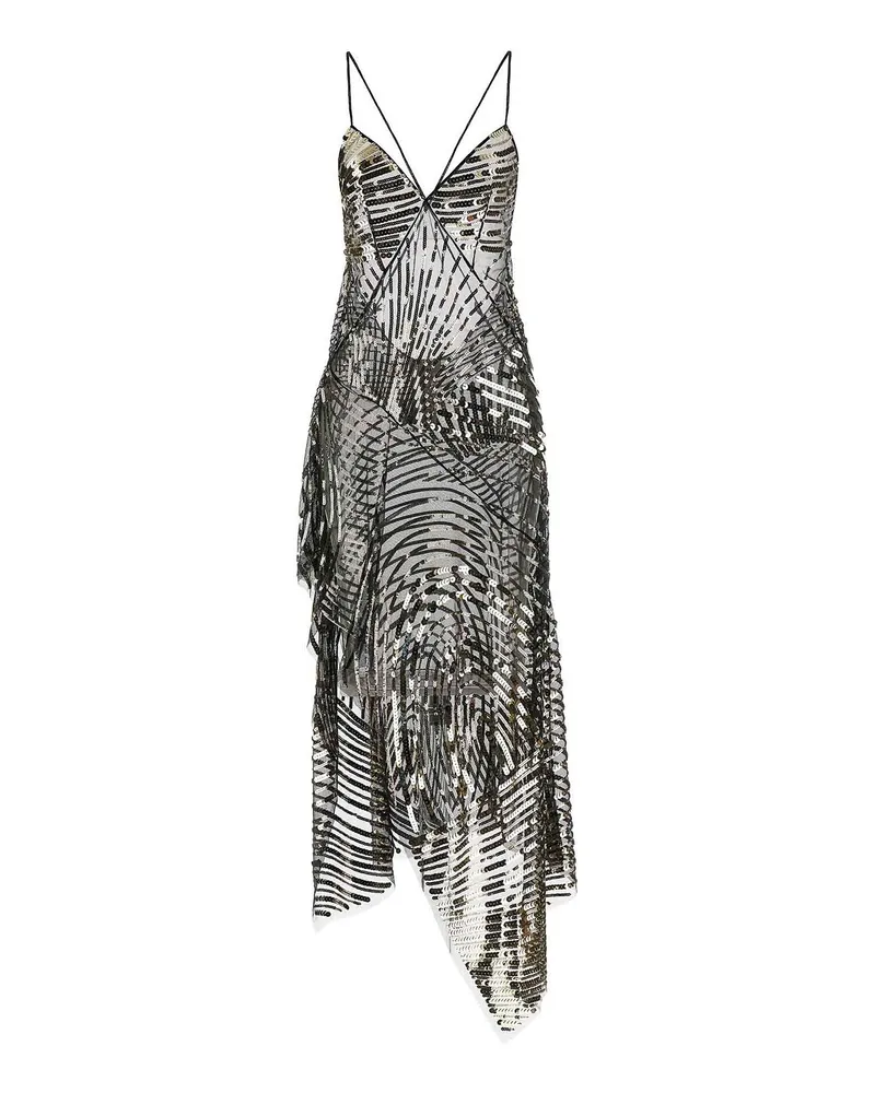 Emilio Pucci Maxikleid - Schwarz Schwarz