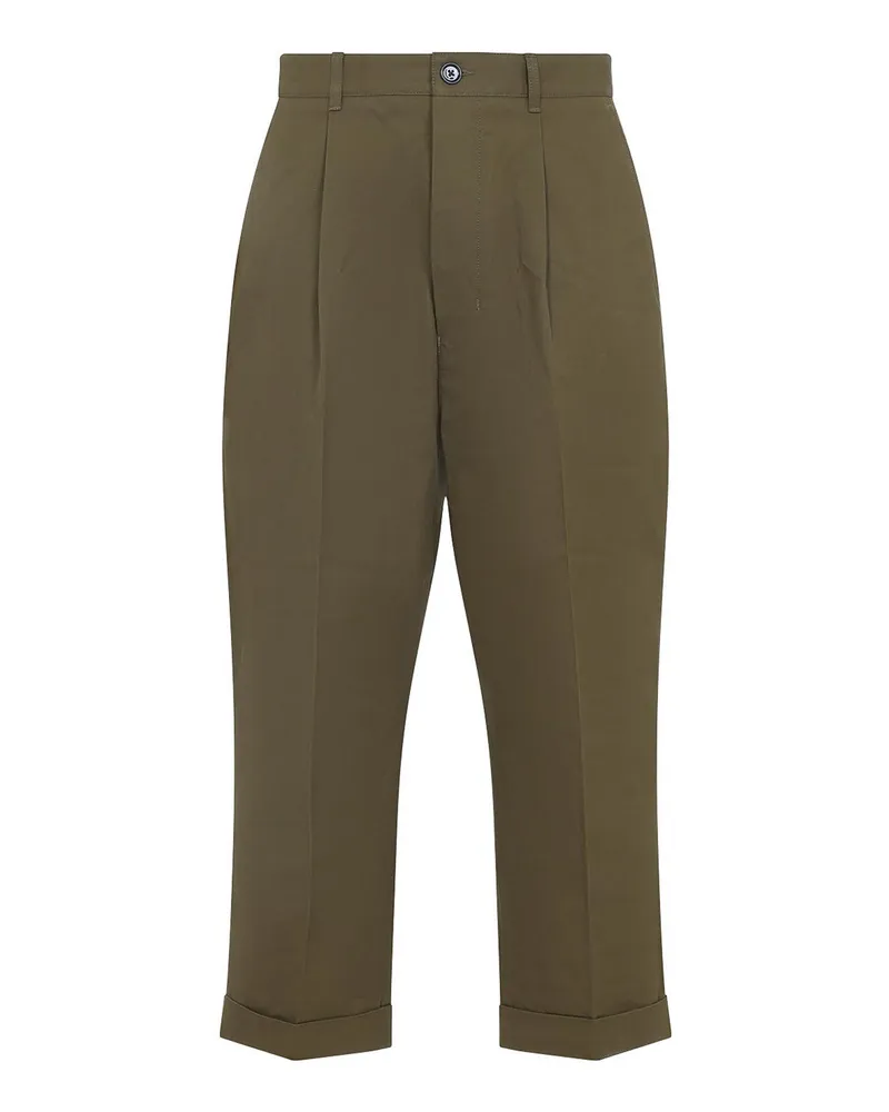AMI Paris Shorts - Bronze Grün