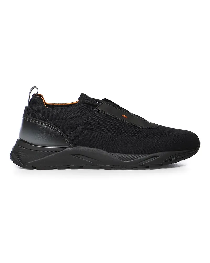 Santoni Sneaker - Schwarz Schwarz