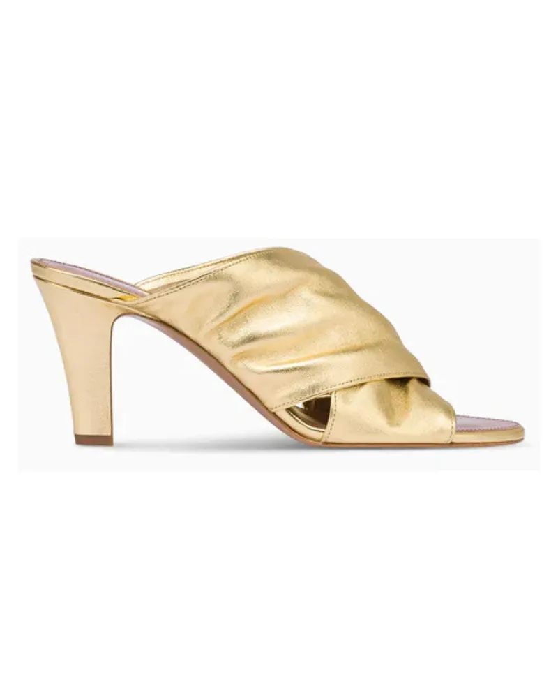 Paris Texas Mules - Metallic Metallic