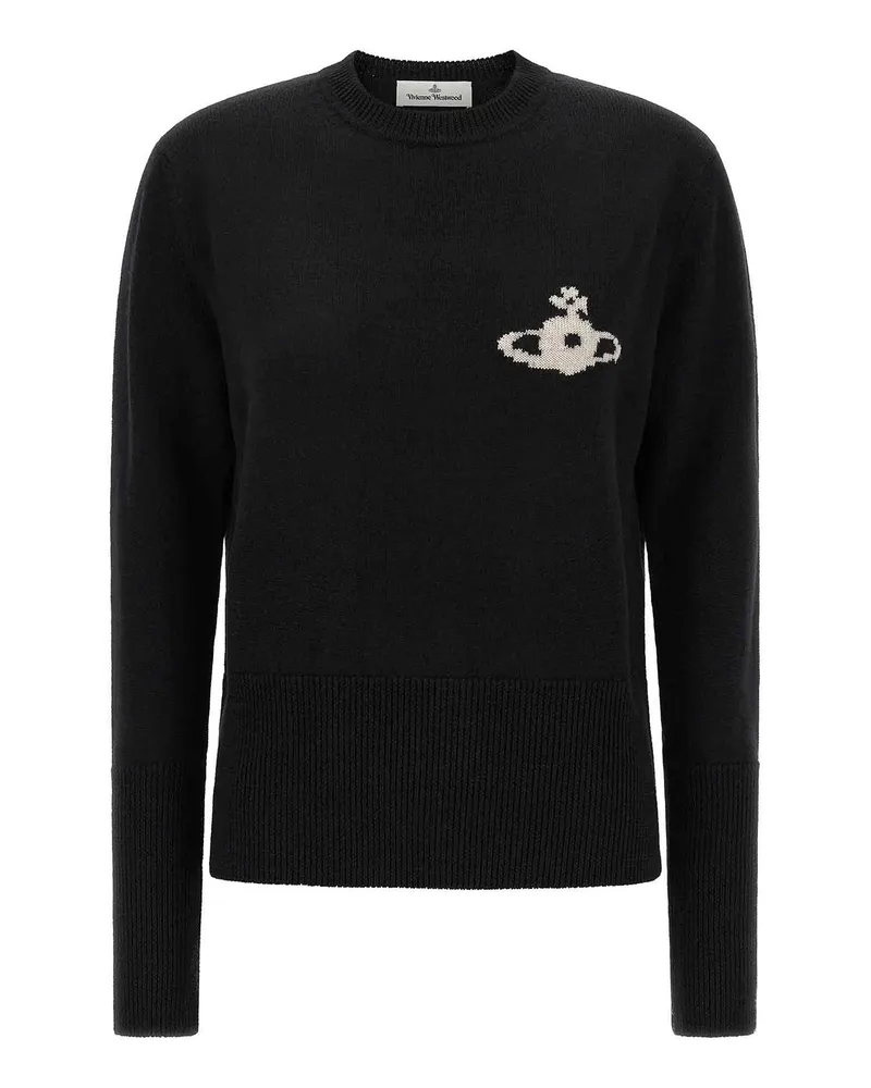 Vivienne Westwood Rundhalspullover - Schwarz Schwarz