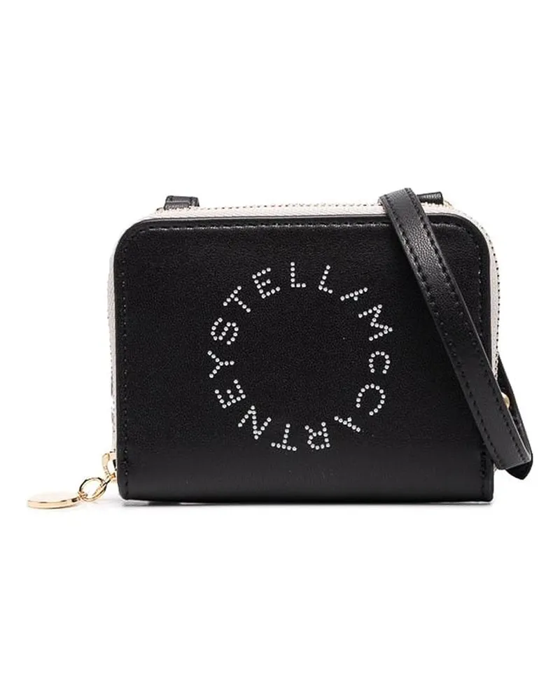 Stella McCartney Portemonnaie - Schwarz Schwarz