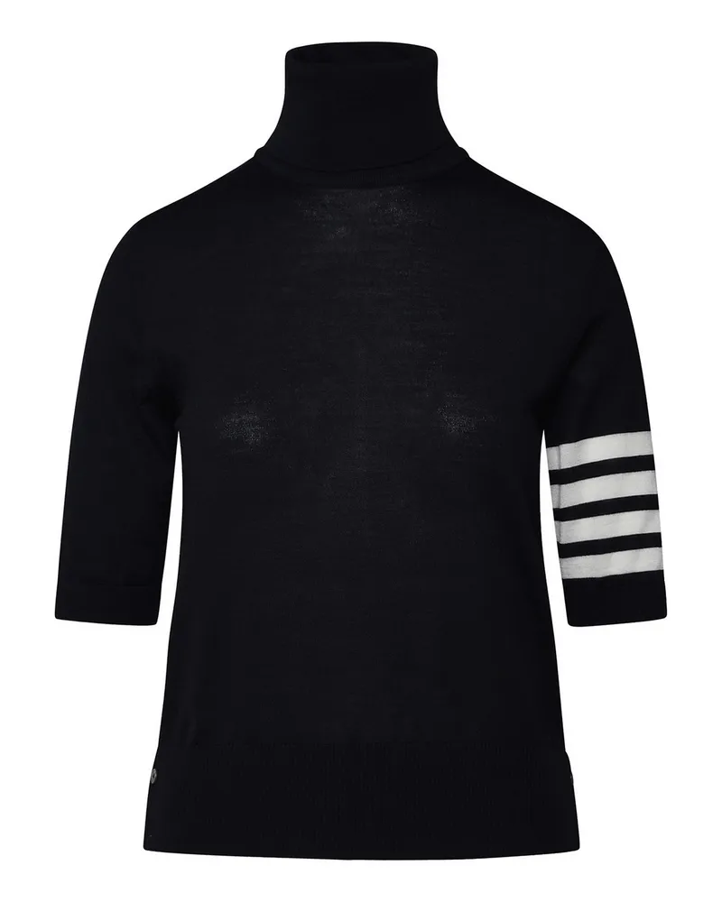 Thom Browne Rundhalspullover - Dunkelblau Dunkelblau