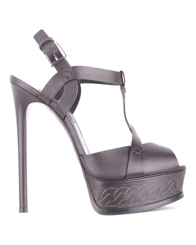 Casadei Sandalen - Schwarz Schwarz