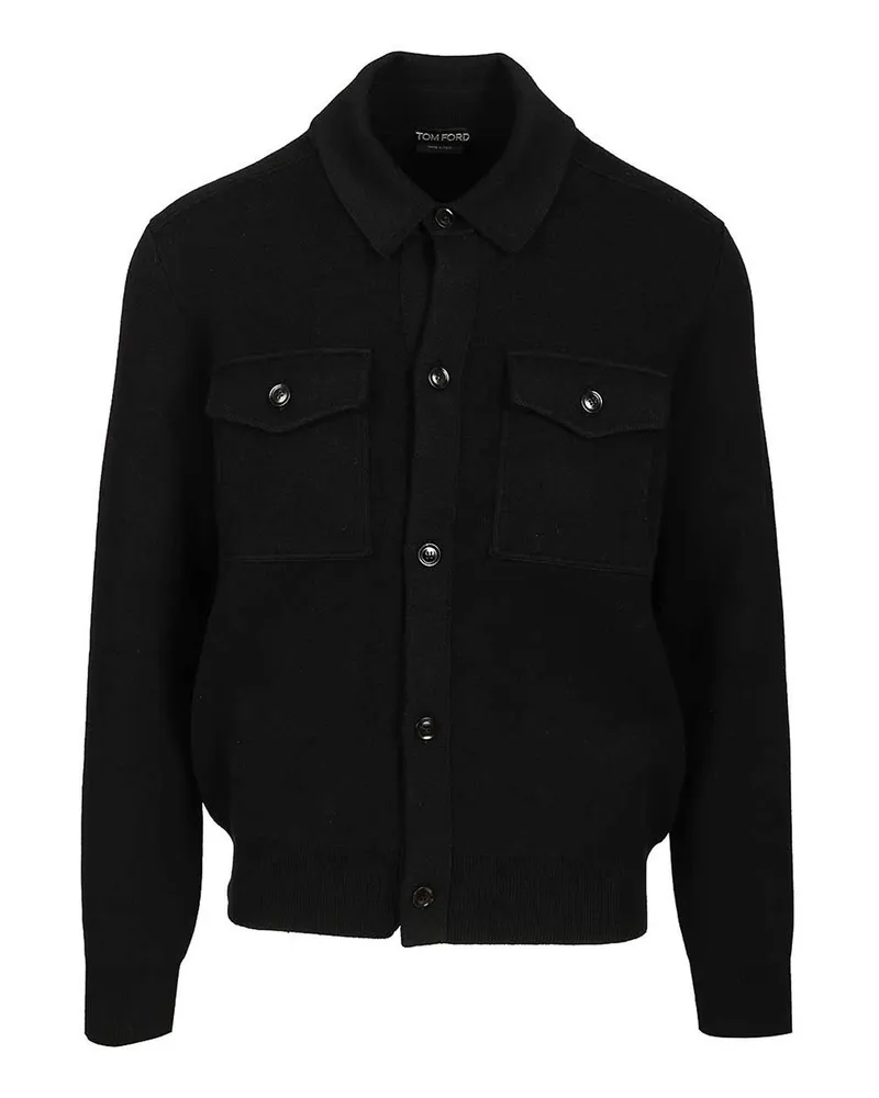 Tom Ford Hemd - Schwarz Schwarz