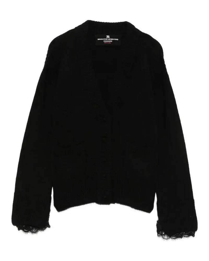 Ermanno Scervino Cardigan - Schwarz Schwarz