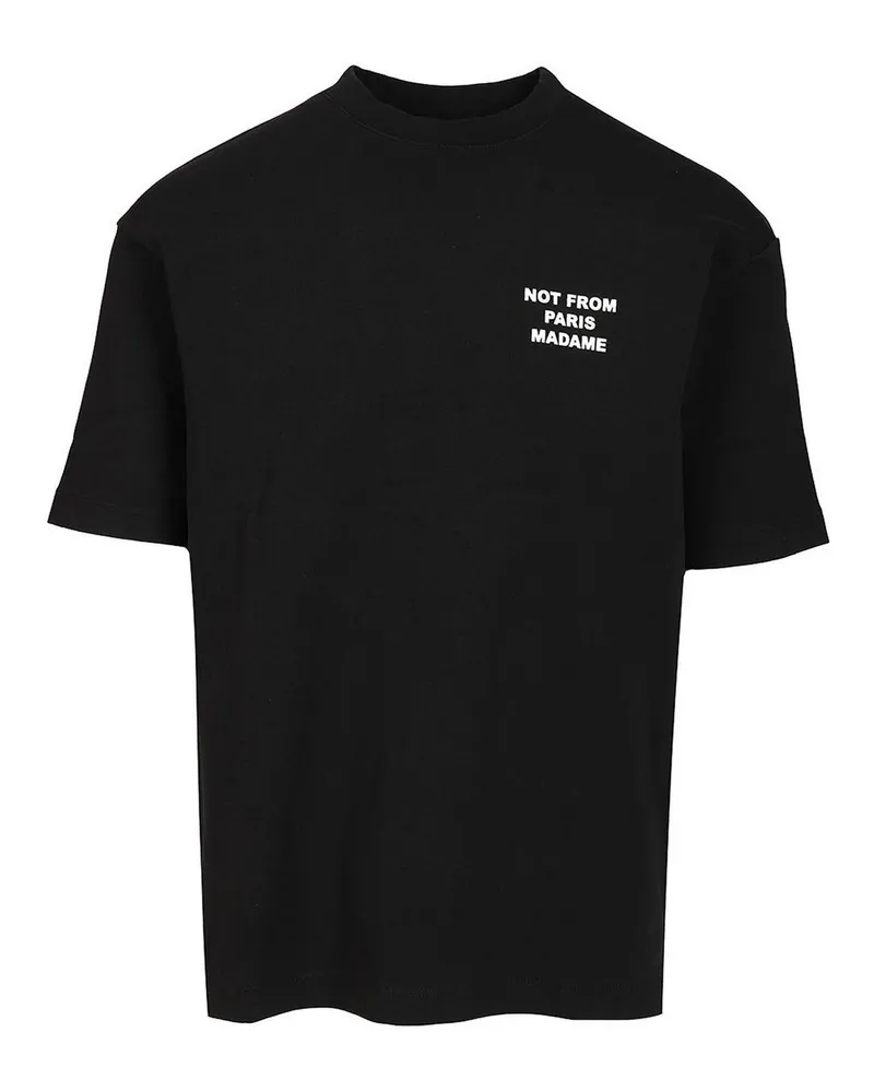 Drôle de Monsieur T-Shirt - Schwarz Schwarz