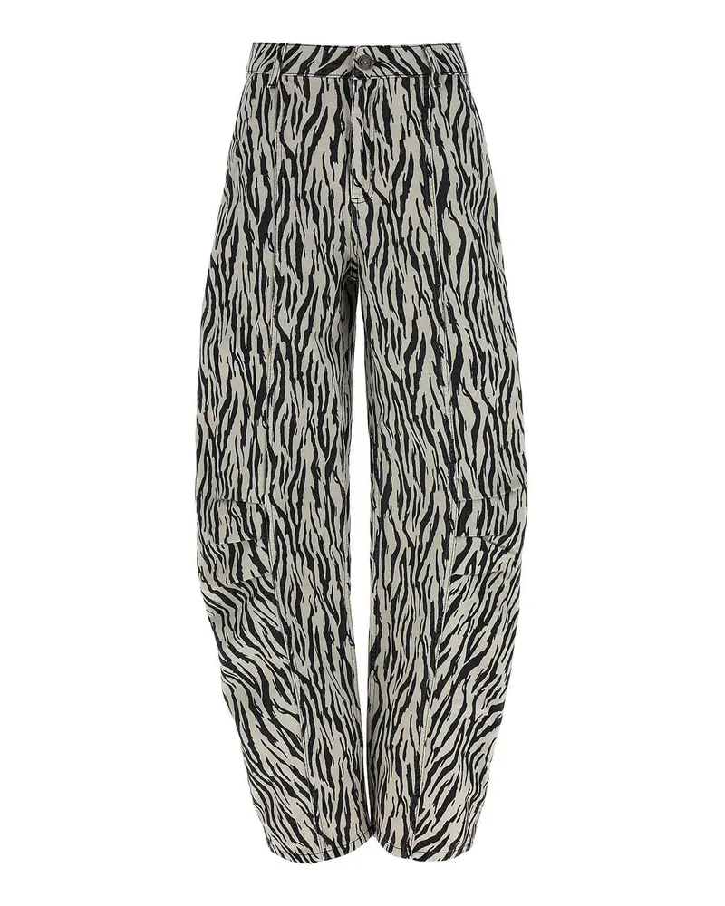 ROTATE Birger Christensen Casual Hose - Weiß Weiß