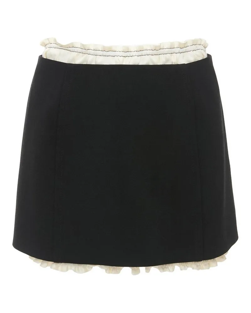 Victoria Beckham Minirock - Schwarz Schwarz