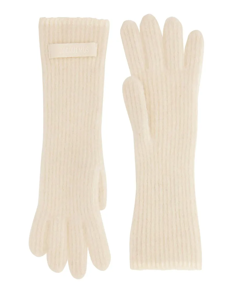 Jacquemus Handschuhe - Weiß Weiß