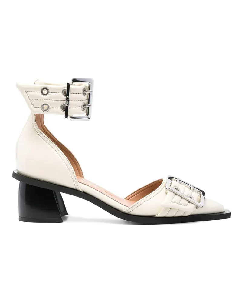 Ganni Sandalen - Weiß Weiß