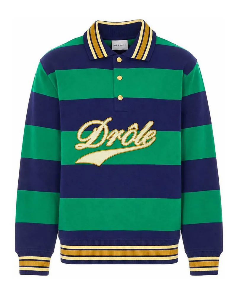 Drôle de Monsieur Poloshirt - Grün Grün