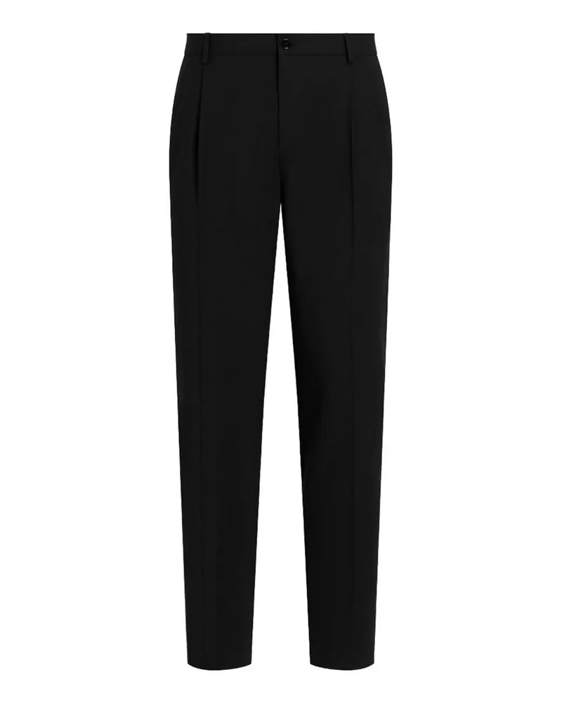 Dolce & Gabbana Casual Hose - Schwarz Schwarz
