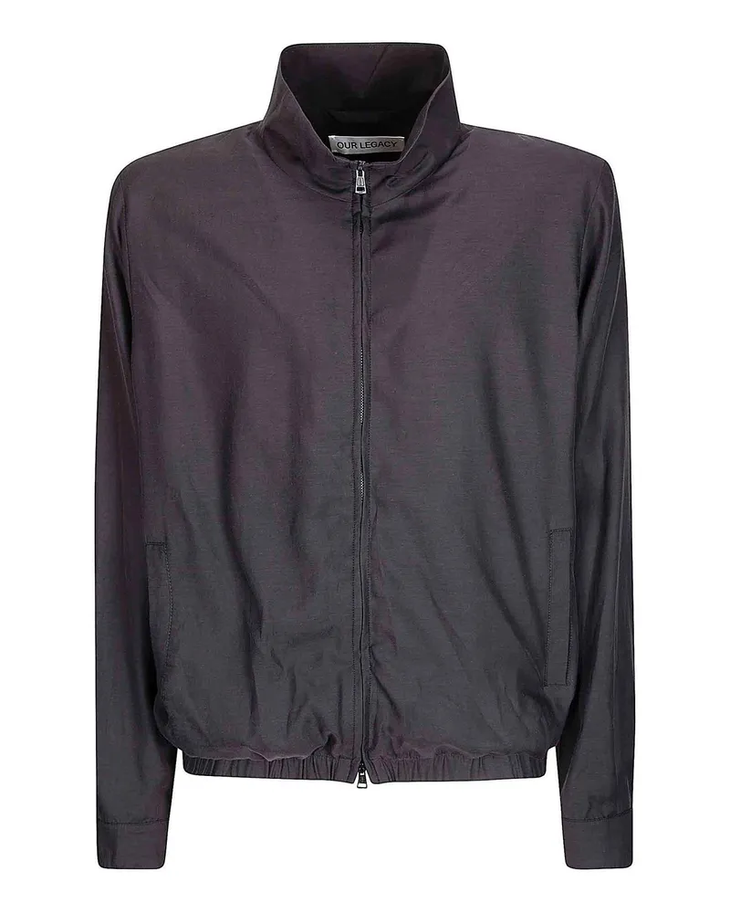 Our Legacy Bomberjacke - Schwarz Schwarz