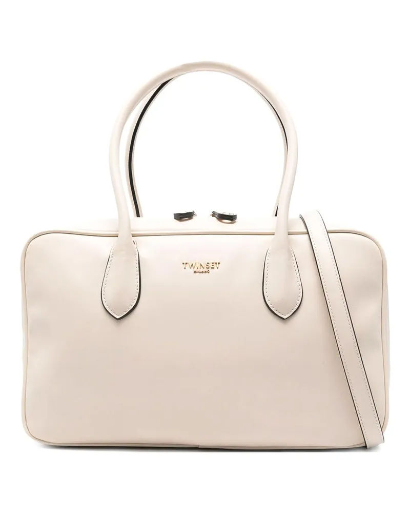 Twin-Set Shopper - Weiß Weiß