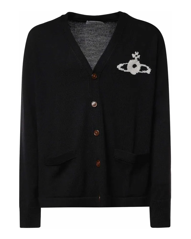 Vivienne Westwood Cardigan - Schwarz Schwarz