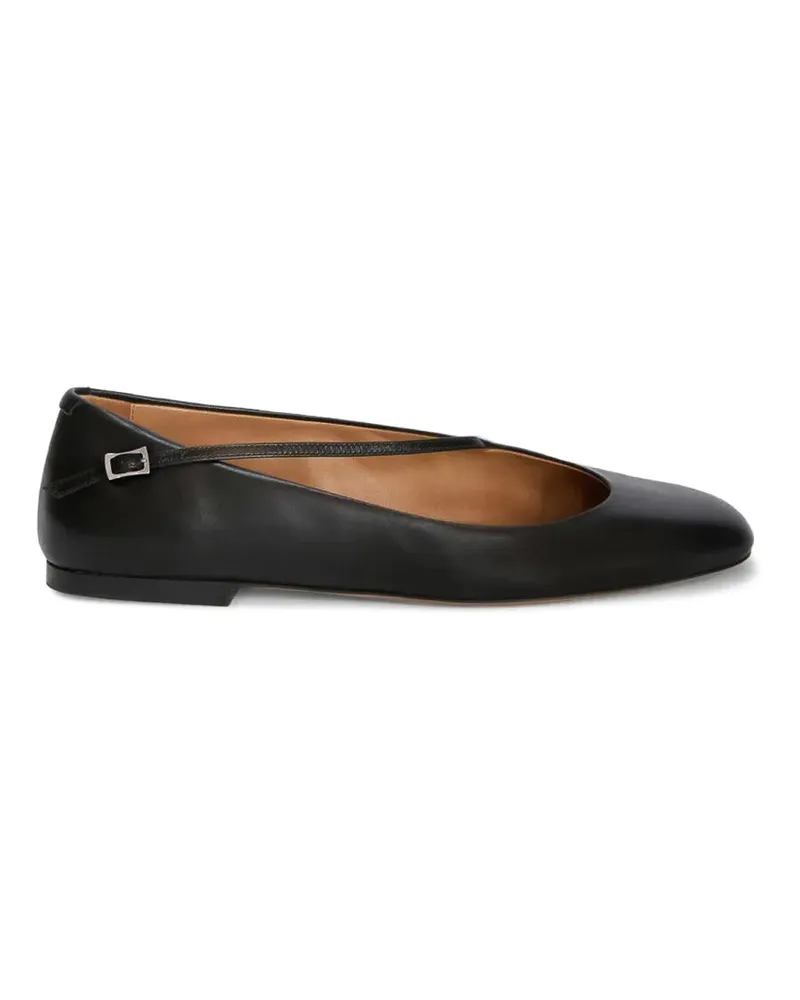 Jil Sander Ballerinas - Schwarz Schwarz