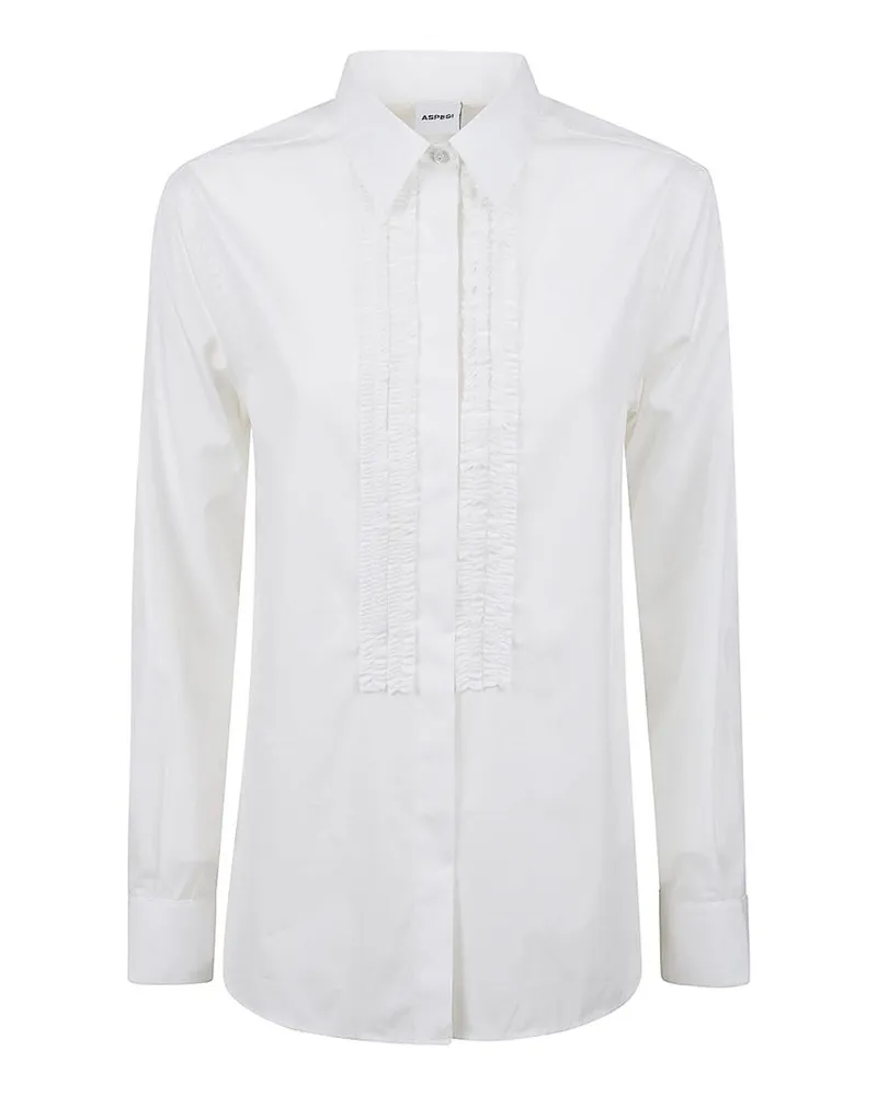 ASPESI Hemd - Weiß Weiß