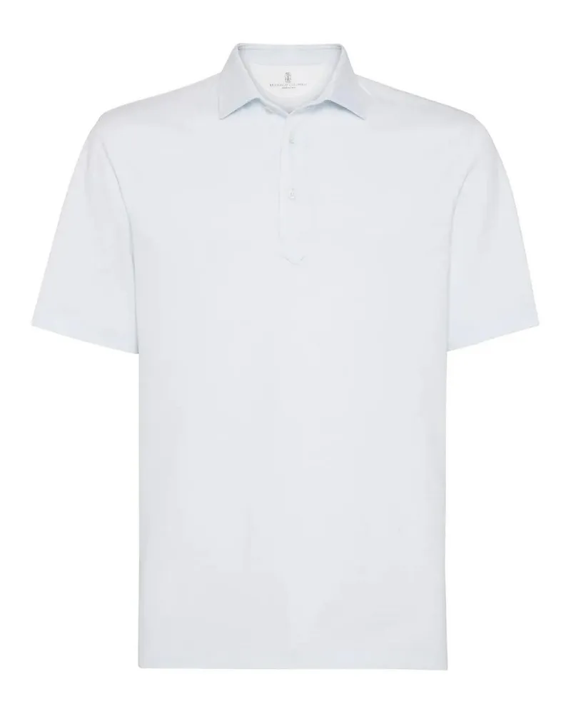 Brunello Cucinelli Poloshirt - Blau Blau