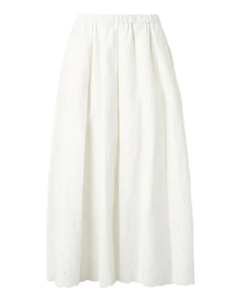 Max Mara Bluse - Weiß Weiß
