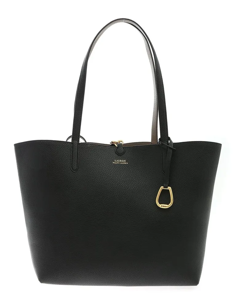 Ralph Lauren Schultertasche - Reversibel Schwarz
