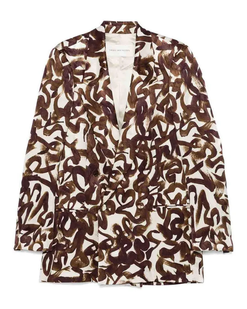 Dries van Noten Blazer - Braun Braun