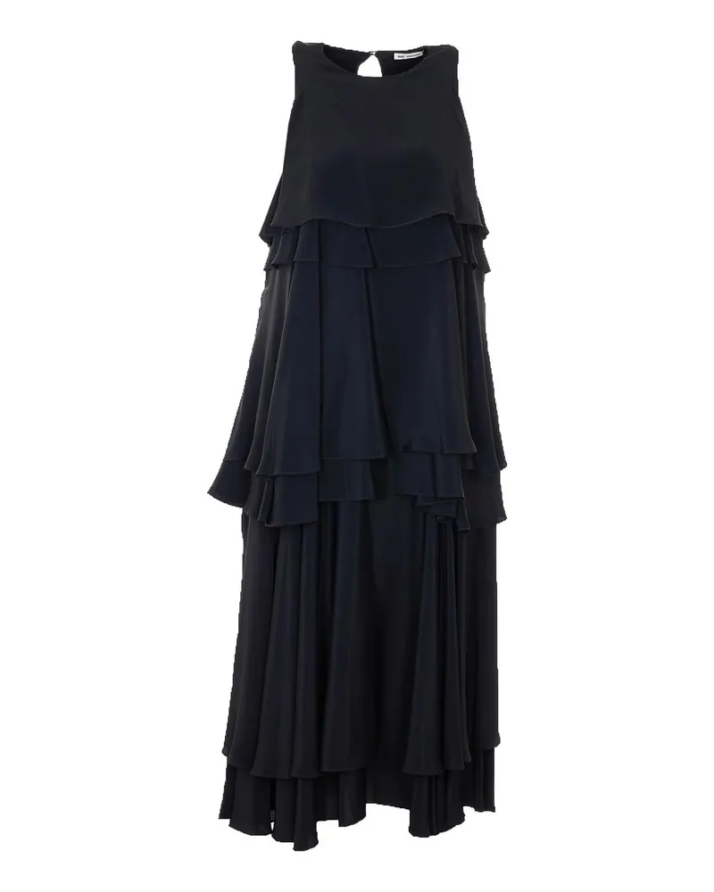 AMI Paris Maxikleid - Schwarz Schwarz