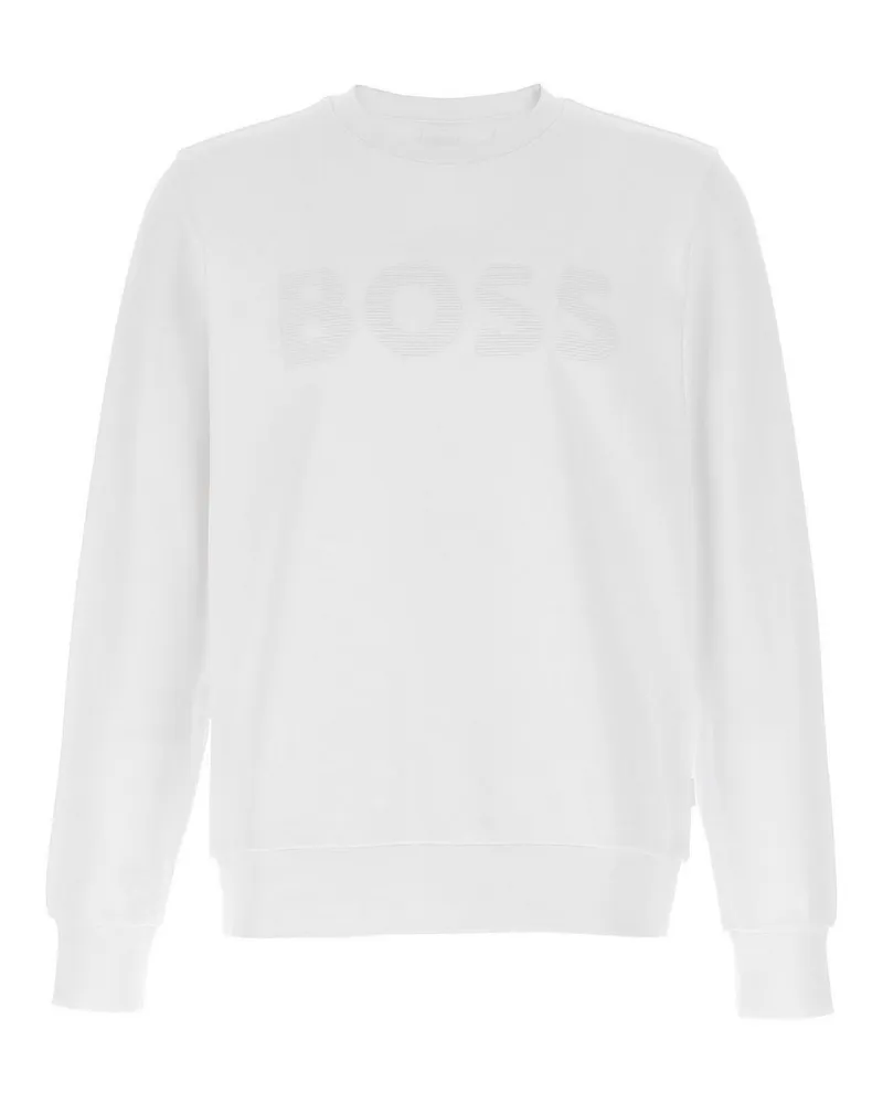 HUGO BOSS Sweatshirt - Weiß Weiß
