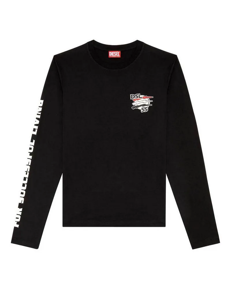Diesel T-Shirt - Schwarz Schwarz