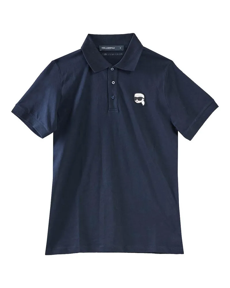 Karl Lagerfeld Poloshirt - Blau Blau