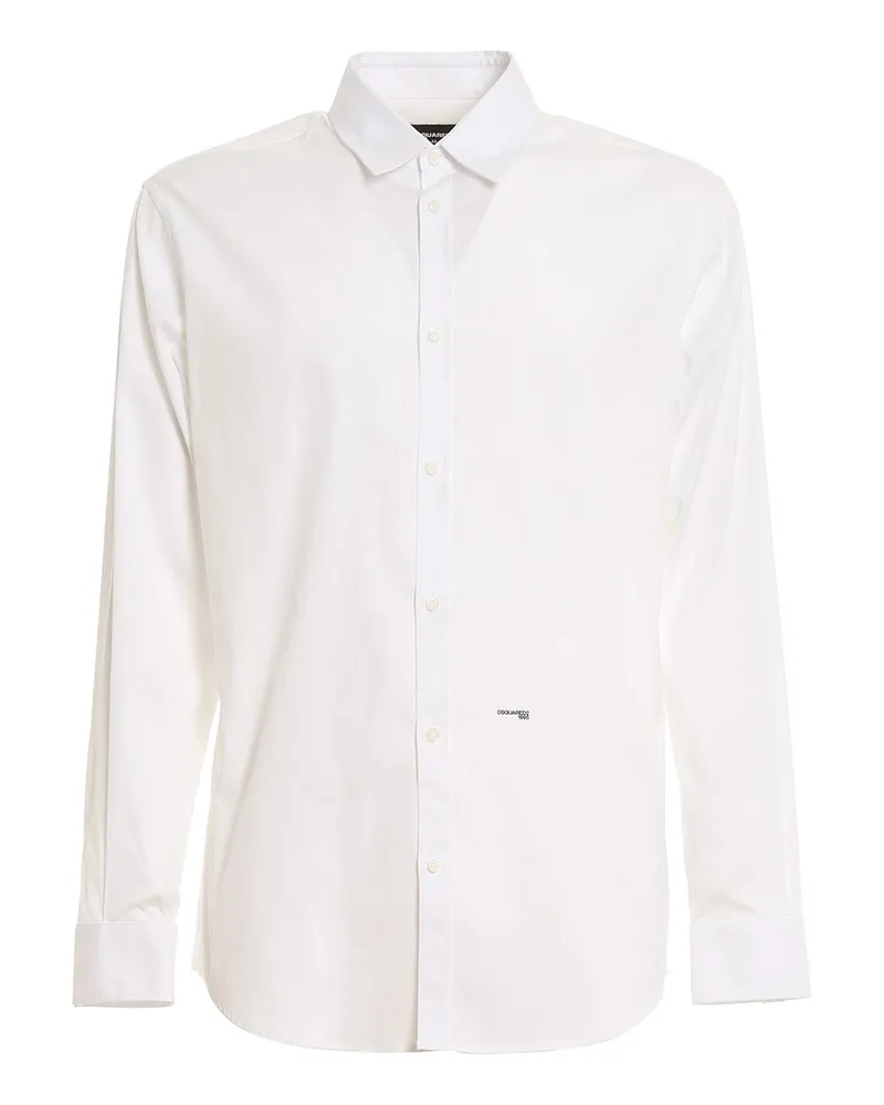 Dsquared2 Hemd - Weiß Weiß