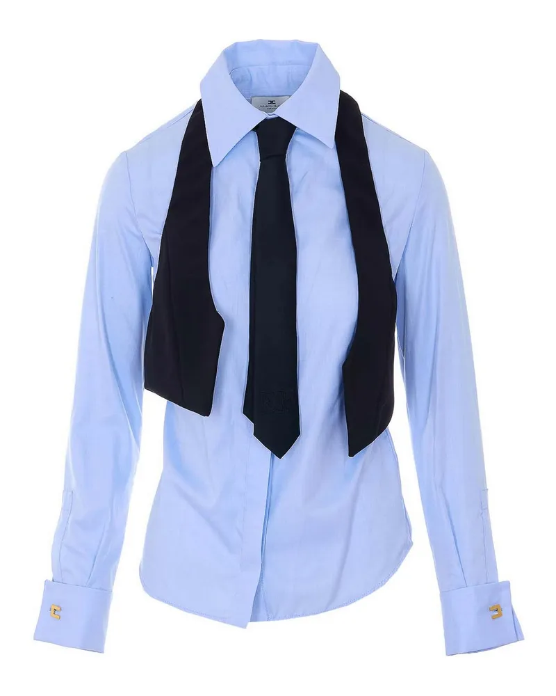 Elisabetta Franchi Hemd - Blau Blau