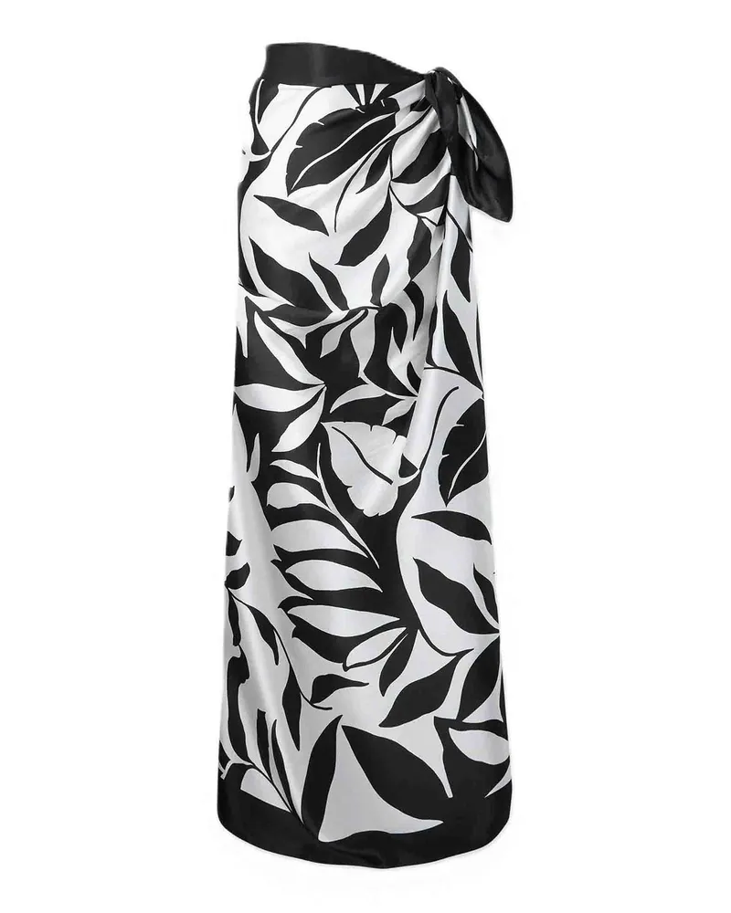 Max Mara Schal - Schwarz Schwarz