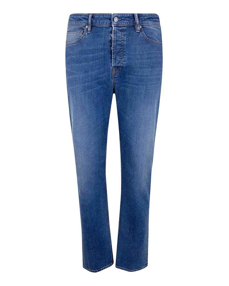 nine:inthe:morning Straight Leg Jeans - Blau Blau