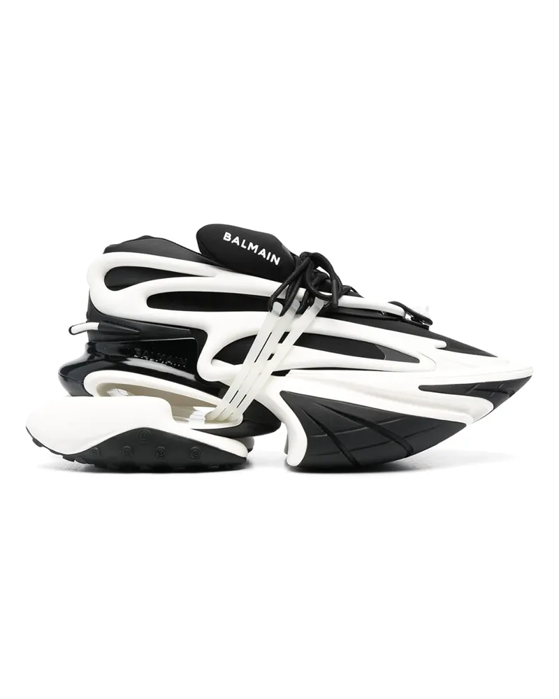 Balmain Schnürschuhe - Weiß Weiß