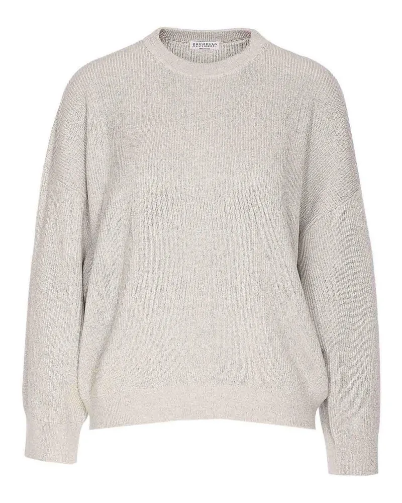 Brunello Cucinelli Rundhalspullover - Beige Beige