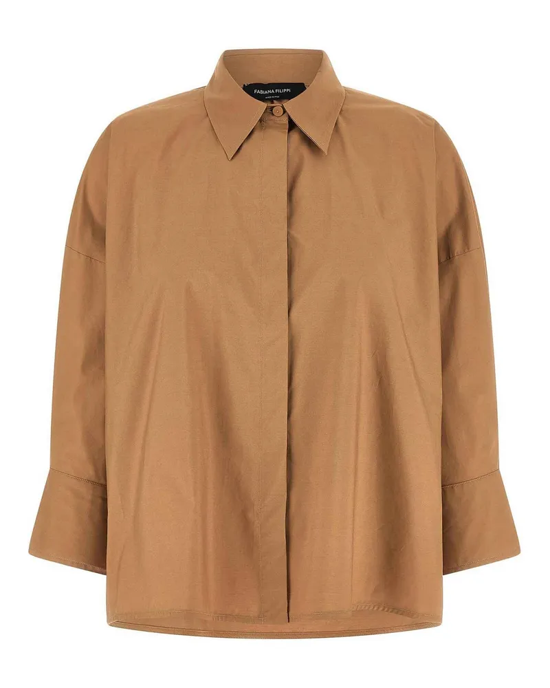 Fabiana Filippi Hemd - Braun Braun