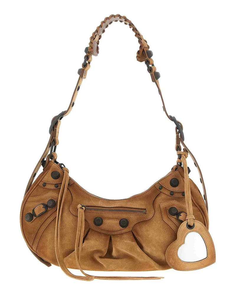 Balenciaga Schultertasche - Braun Braun