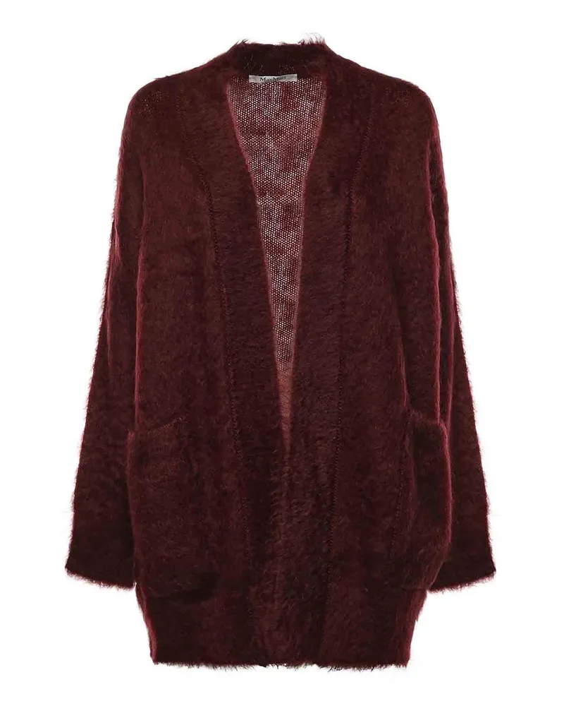 Max Mara Rundhalspullover - Rot Rot