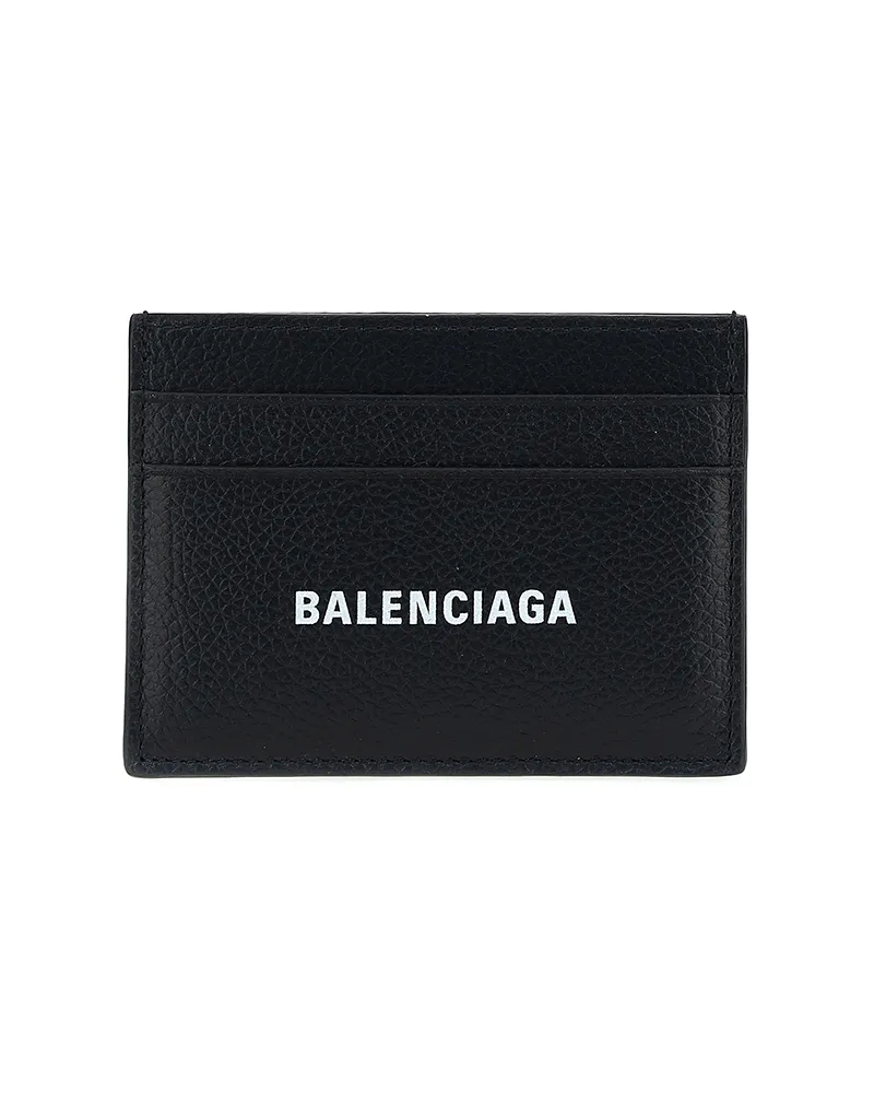 Balenciaga Portemonnaie - Schwarz Schwarz