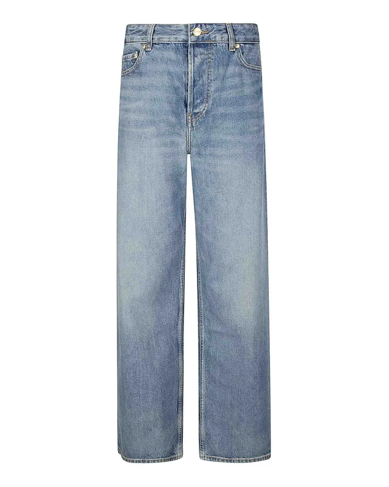 Ganni Bootcut Jeans - Blau Blau