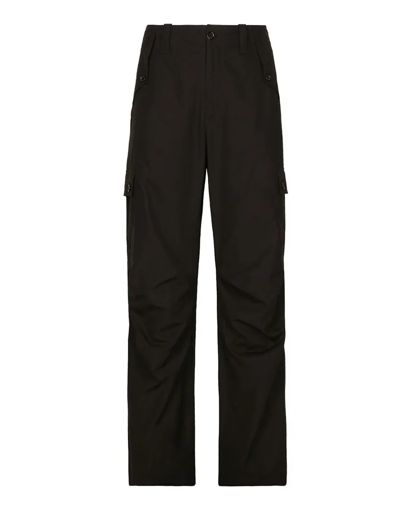 Dolce & Gabbana Casual Hose - Schwarz Schwarz