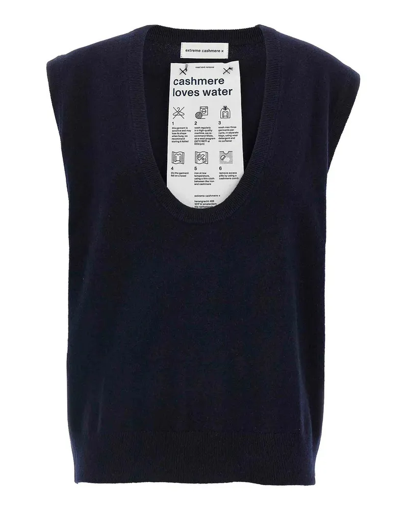 extreme cashmere Weste - Blau Blau
