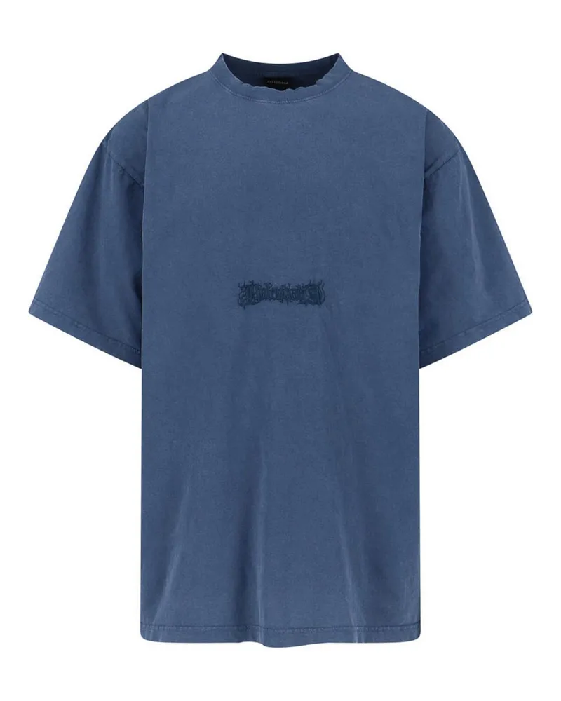 Balenciaga T-Shirt - Blau Blau