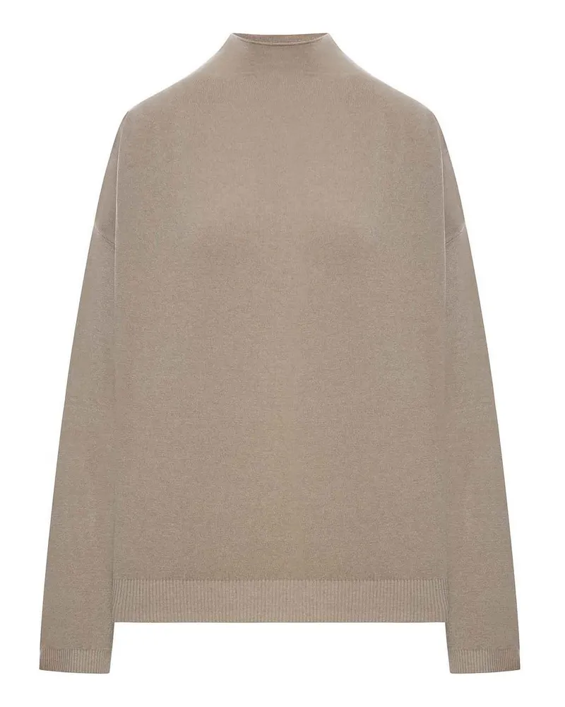 TRANSIT Rollkragenpullover - Braun Braun