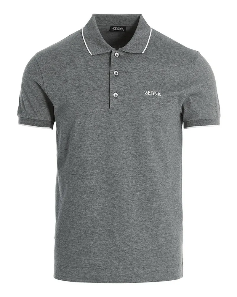Ermenegildo Zegna Poloshirt - Grau Grau